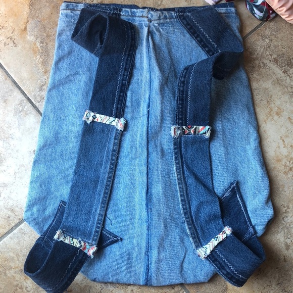 Boho hippie Handmade packpack - Picture 5 of 8